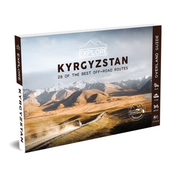 Explore Kyrgyzstan travel guide, 2nd edition, the 28 most beautiful off-road routes